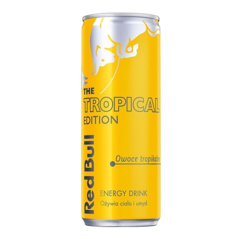 LUZ: Napój energetyczny Tropical Edition Owoce Tropikalne puszka 250 ml