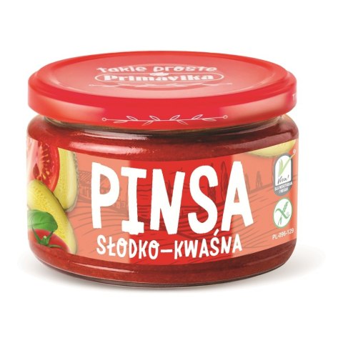 Primavika salsa wegańska pinsa słodko kwaśna 180 g