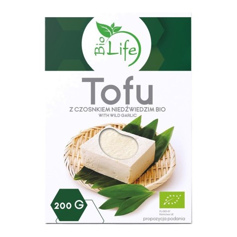 Tofu z czosnkiem niedźwiedzim BIO 200 g