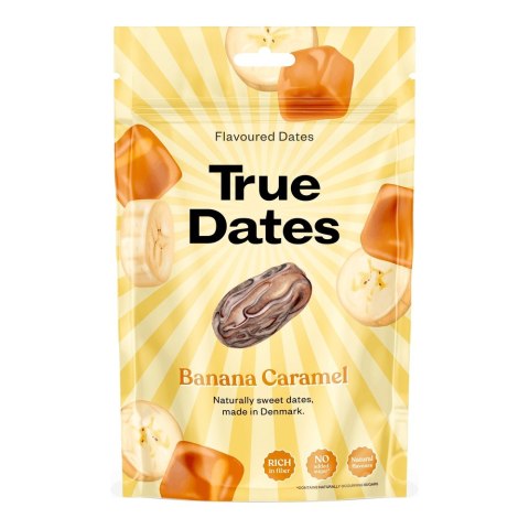 True Dates - daktyle o smaku banana i karmelu bez dodatku cukru 100 g