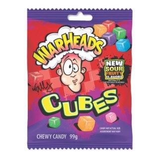 Warheads Chewy Cubes Peg Bag 99g