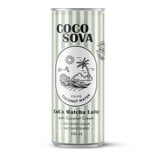 LUZ: Woda kokosowa Matcha Latte 320 ML