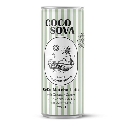 LUZ: Woda kokosowa Matcha Latte 320 ML