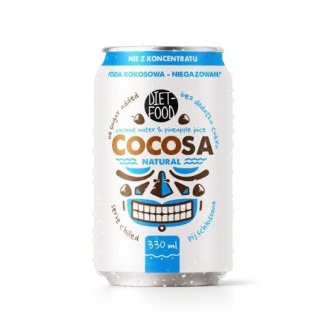 Woda kokosowa cocosa niegazowana 330 ml