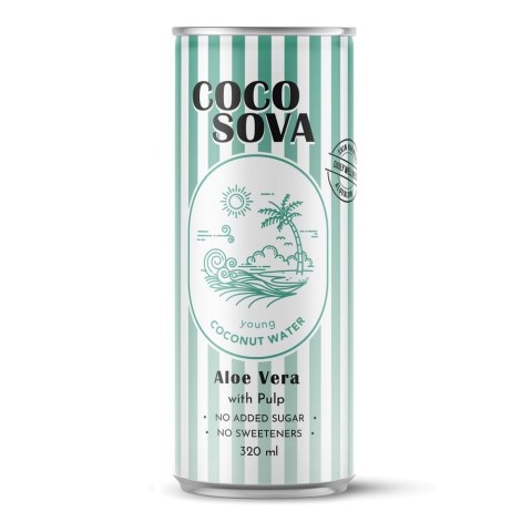 Woda kokosowa z pulpą aloesową 320 ml